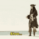 Jack Sparrow Shoo emoji