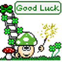 Good Luck Mushroom emoji