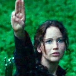 Katniss Salute emoji