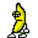Banana Exhausted emoji