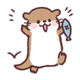 Otter Bounce emoji