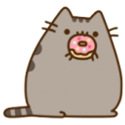 Pusheen Donut Cat emoji
