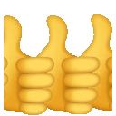 Thumbs Up Spam emoji