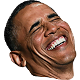 Obamalaugh emoji