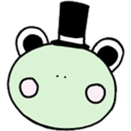 Tophat Froggie Mangoo emoji