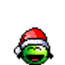 Excited Xmas emoji