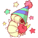 Super Party Wurmple emoji