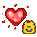 Knuddels Heart Boy emoji