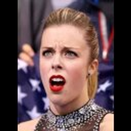 Ashley Wagner Disappointed emoji