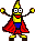 Banana Superman emoji