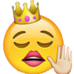 Girl Ima Stop U Right There emoji
