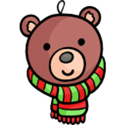 Bearxmas emoji