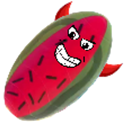 Evil Melon emoji