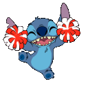 Stitch Cheer emoji