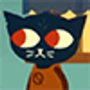 Cat Night Eyes Glow emoji