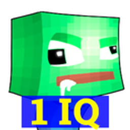 Cube Head Confused 1iq emoji