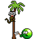 Chop Palm Tree emoji