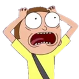 Anxietymorty emoji