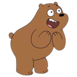 Happy Bear Excited emoji
