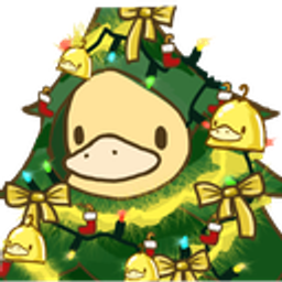 Christmastreeduck emoji