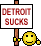 Detroit Sucks emoji