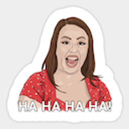 Woman Red Ha Ha Laugh emoji