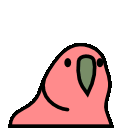 60fps Parrot emoji