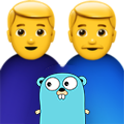Family Man Man Gopher emoji