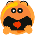Afraid emoji