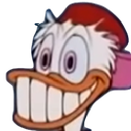 Duck Grin Bigteeth emoji