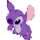 Stitch Purple emoji