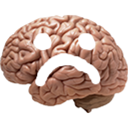 Brain Sad emoji