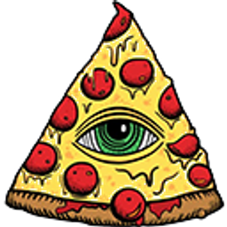 Eye Of Wisdom Pizza emoji