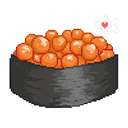 Ebiko Sushi emoji