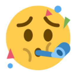 Party Worry emoji