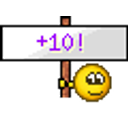 Smiley Thumbsup Plus10 emoji