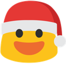 Blob Christmas emoji