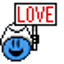 Smurf Love emoji