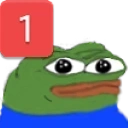 Peepoping emoji