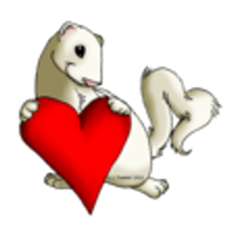Ferret Love emoji
