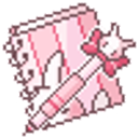 Pink Notebook emoji