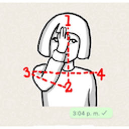 Signalcross emoji