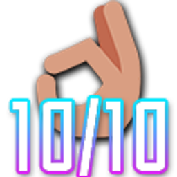 Ok Hand 10 Out Of 10 emoji
