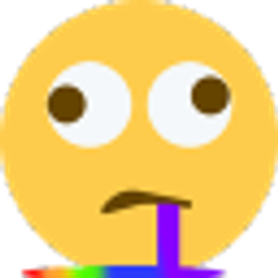 Rainbow Drool emoji