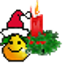 Xmas Pear Candle emoji