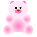Teddybear Pink emoji
