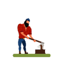 Lumberjack emoji