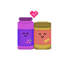 Peanut Butter Jelly emoji