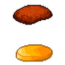 Hamburger Being Made emoji