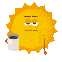 Tiredsun emoji